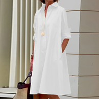 WW | Stilvolles Sommer Frühlings Polokleid