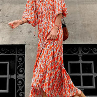 WW | Kleid Sommer Fließende Silhouette, Angeboten Leichte Stoffe Perfekt für Sommerfeste