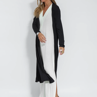 WW | Set mit Langem, Schlank Machendem Kleid und Weste