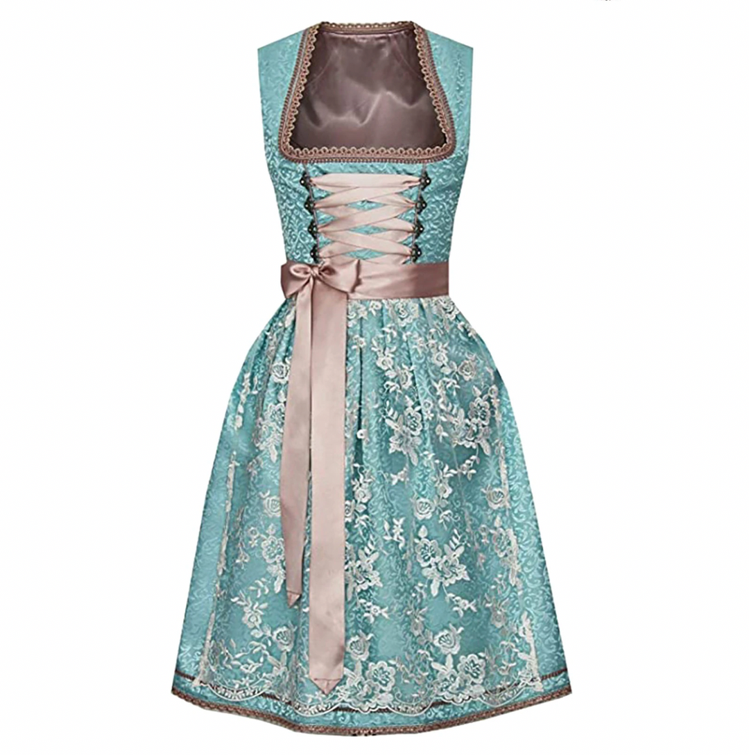 W&W Mode | Einzigartiges Traditionelles Frauenkostüm Mit Schürze Und Bluse
