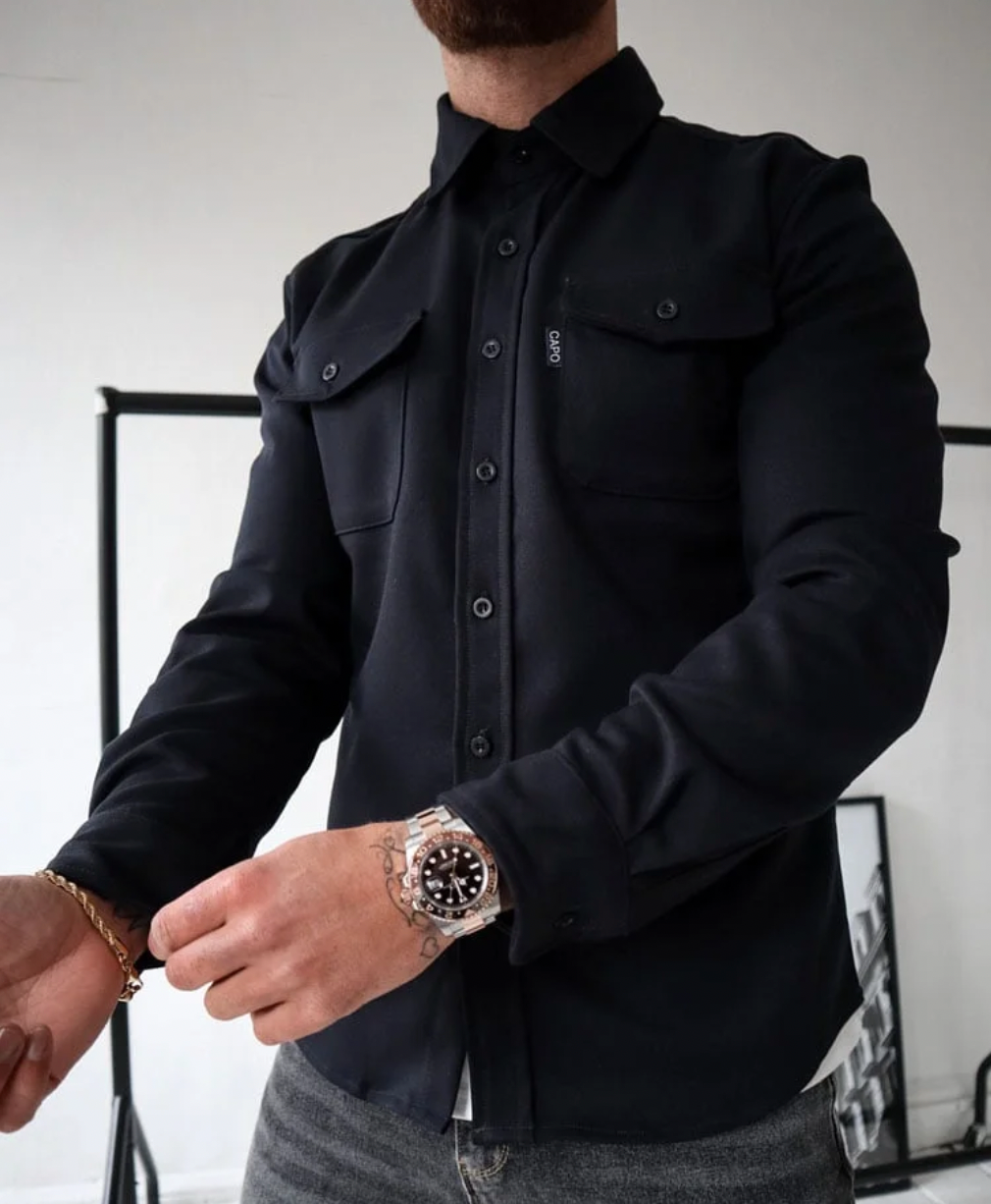 W&W Mode | Lässiges Herbsthemd Herren