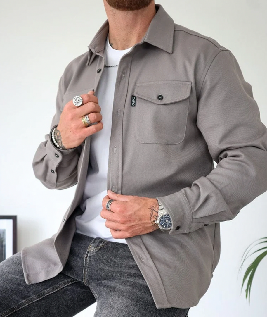 WW | Lässiges Herbsthemd Herren