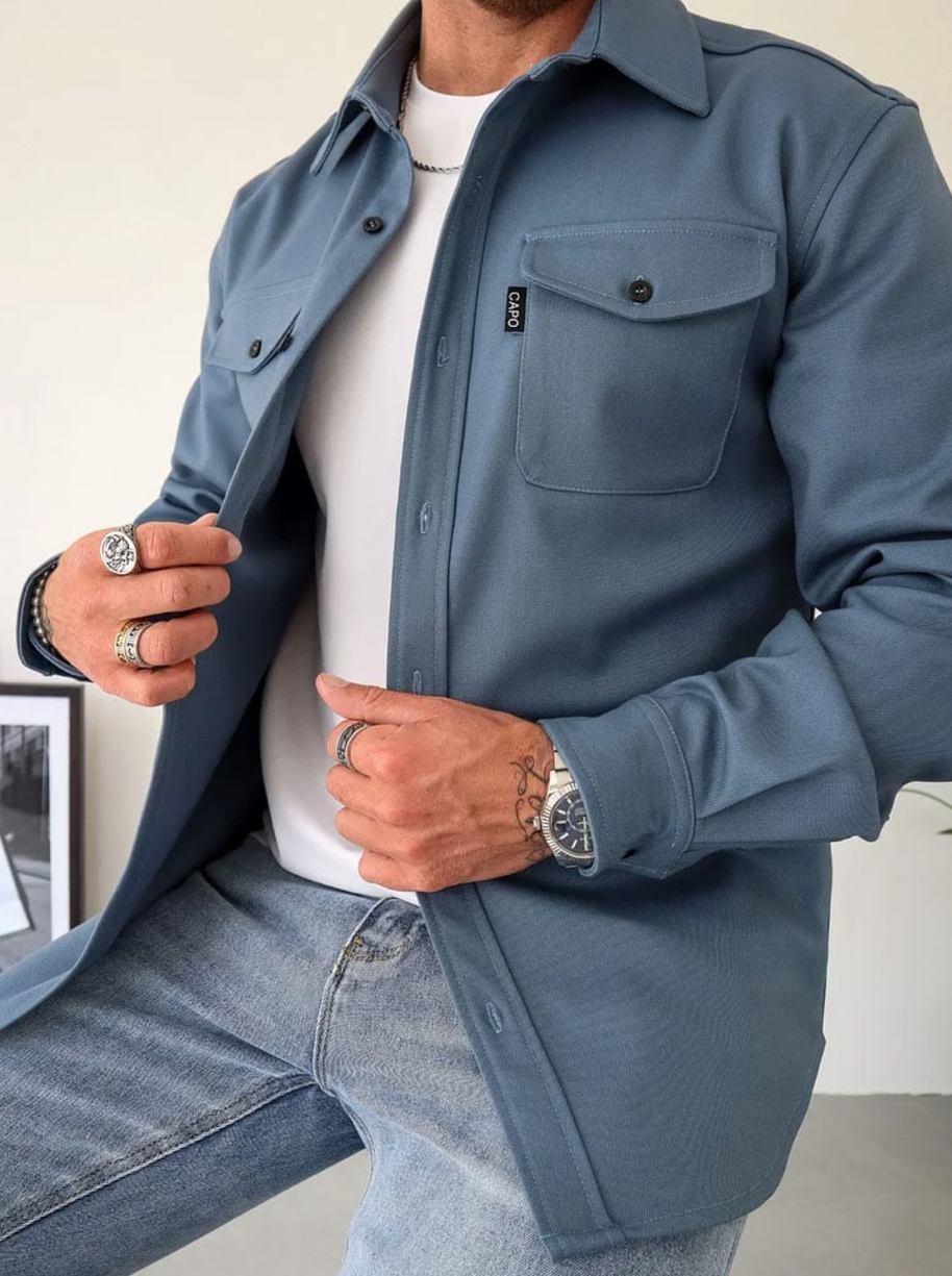 WW | Lässiges Herbsthemd Herren