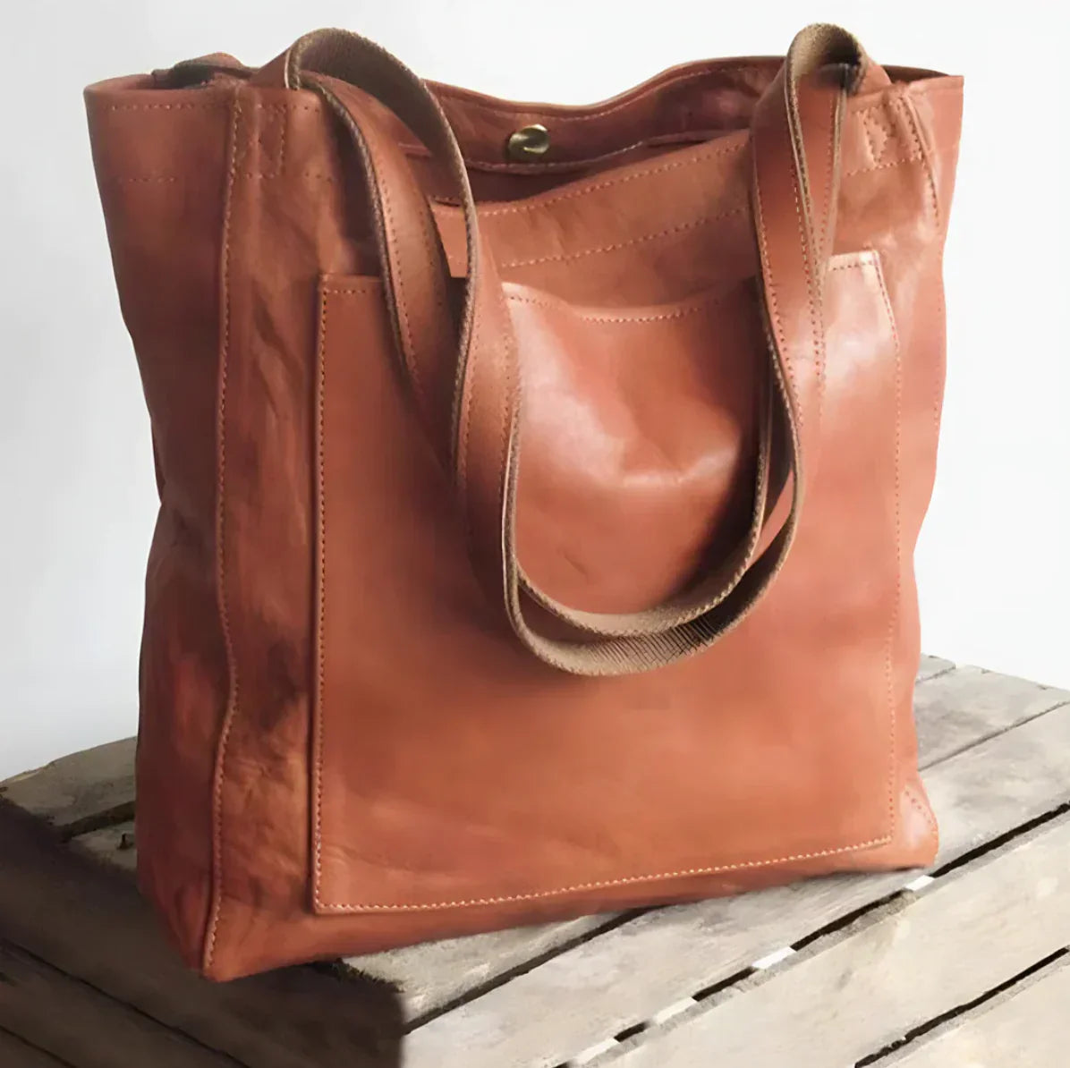 WW | Handgemachte Stilvolle Ledertasche