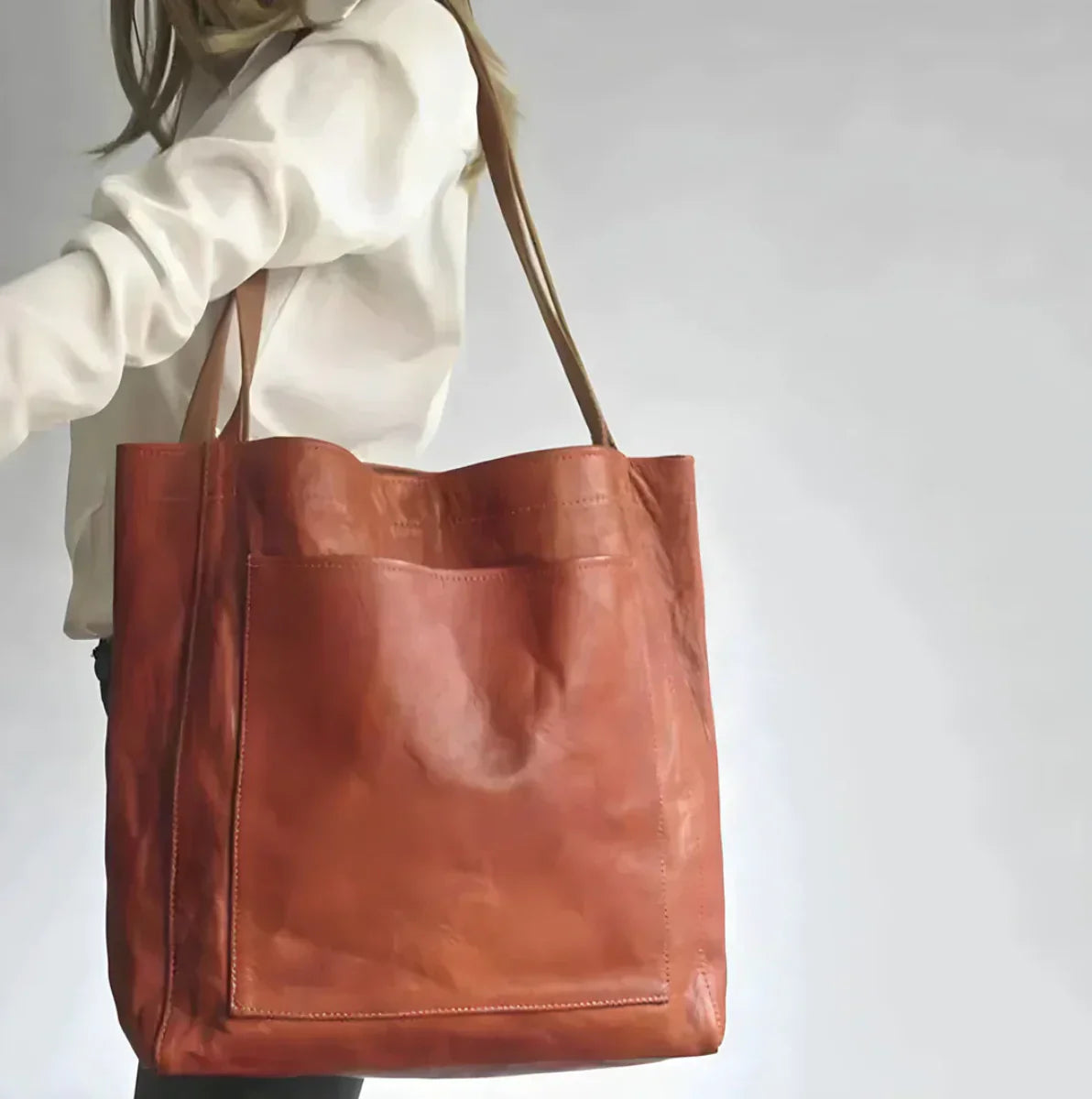 WW | Handgemachte Stilvolle Ledertasche
