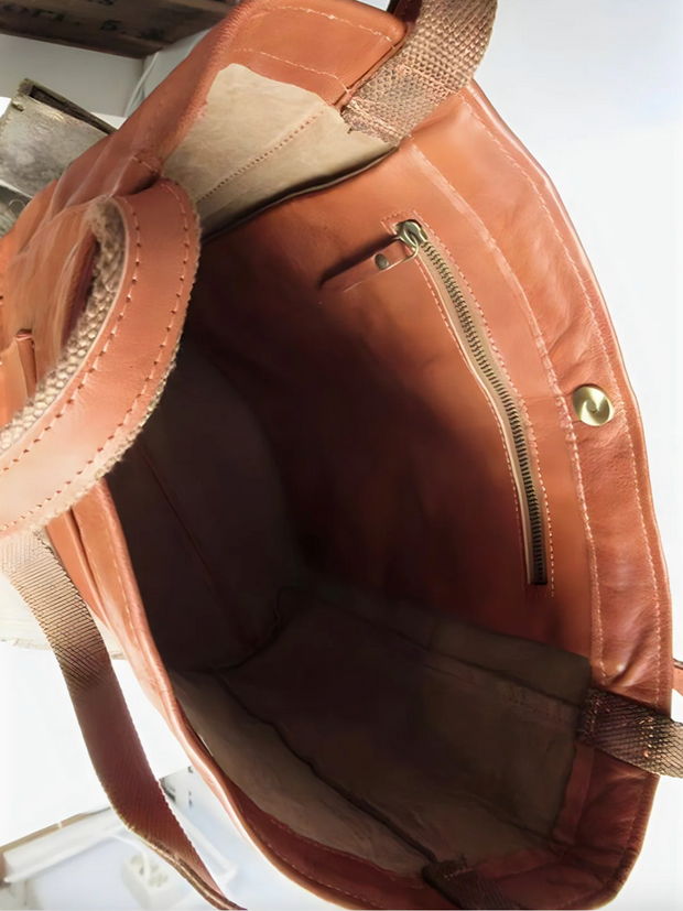 WW | handgefertigte stilvolle tasche aus leder