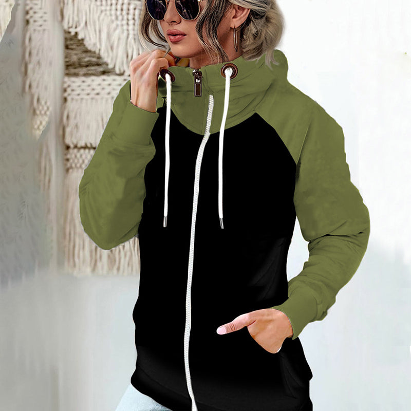 Casual und weiche Kapuzenjacke