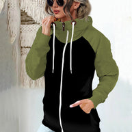 Casual und weiche Kapuzenjacke