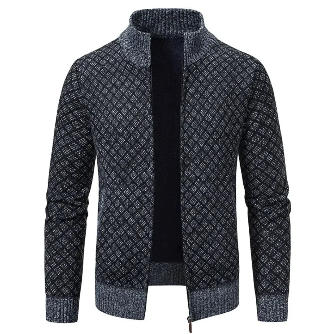 Gestrickter Jacquard-Pullover