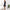 WW | Minikleid Boho Stil Flare Passform Tiefer V-Ausschnitt Lange Trompetärmel