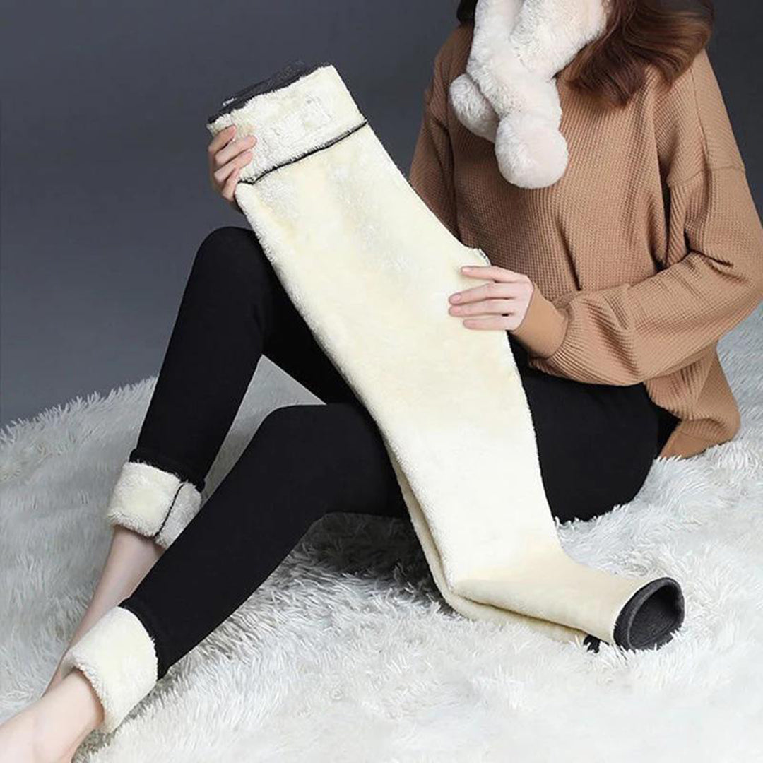 WW | Damen Fleece Leggings Für DEN WINTER