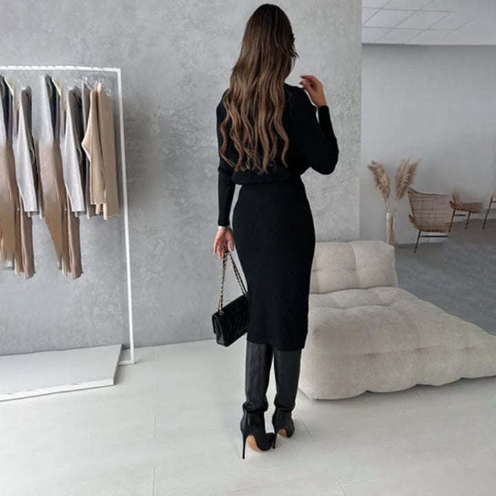 Damen-Set aus Pullover und Rock