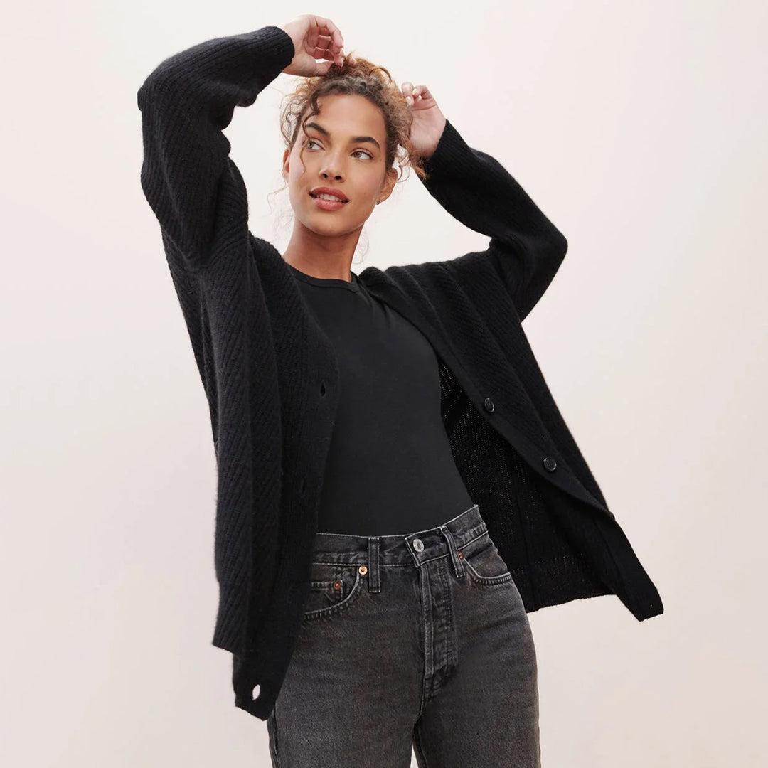 W&W Mode | Oversized Cardigan für Damen mit luxuriösem Komfort
