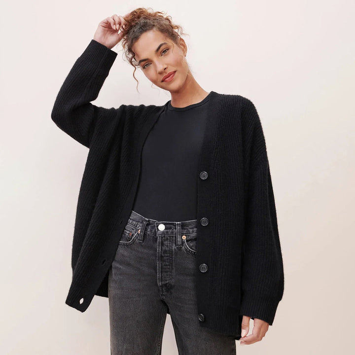 W&W Mode | Oversized Cardigan für Damen mit luxuriösem Komfort