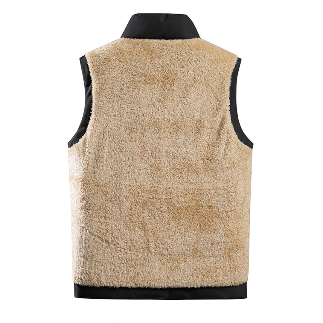 W&W Mode - Warm gefütterte Fleece-Weste