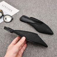 Veronica™ - Flache Pantoletten mit Mesh-Muster