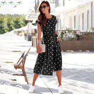 WW | Lässiges Midikleid Für Damen Mit Stil