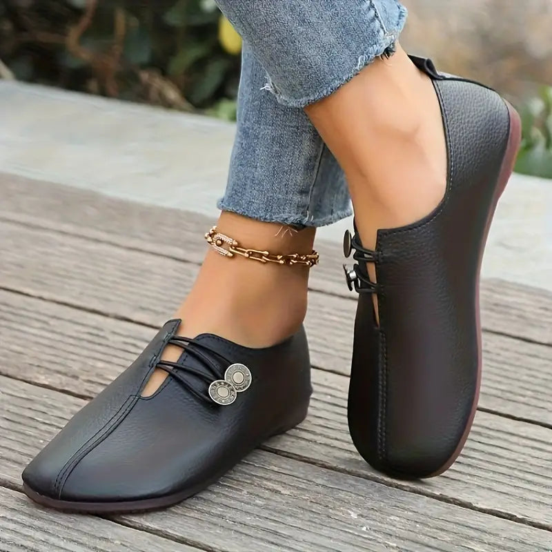 WW | Flache Damenschuhe mit Einer Einzigartigen Spitze