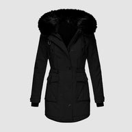 W&W - Wasserdichte Winterjacke mit Kapuze für Damen