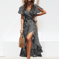 WW - Modisches Wickelkleid