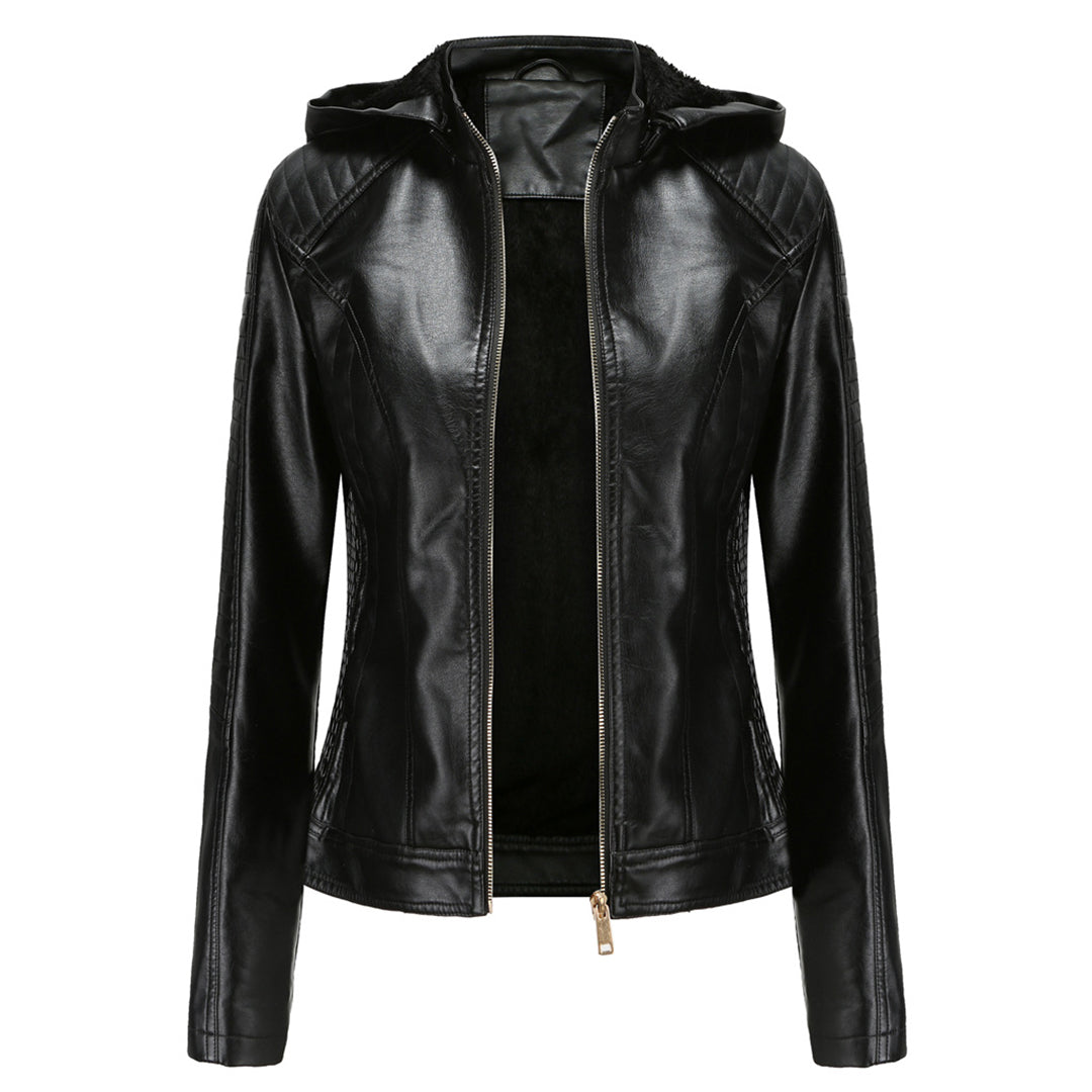W&W Mode Schicke Lederjacke
