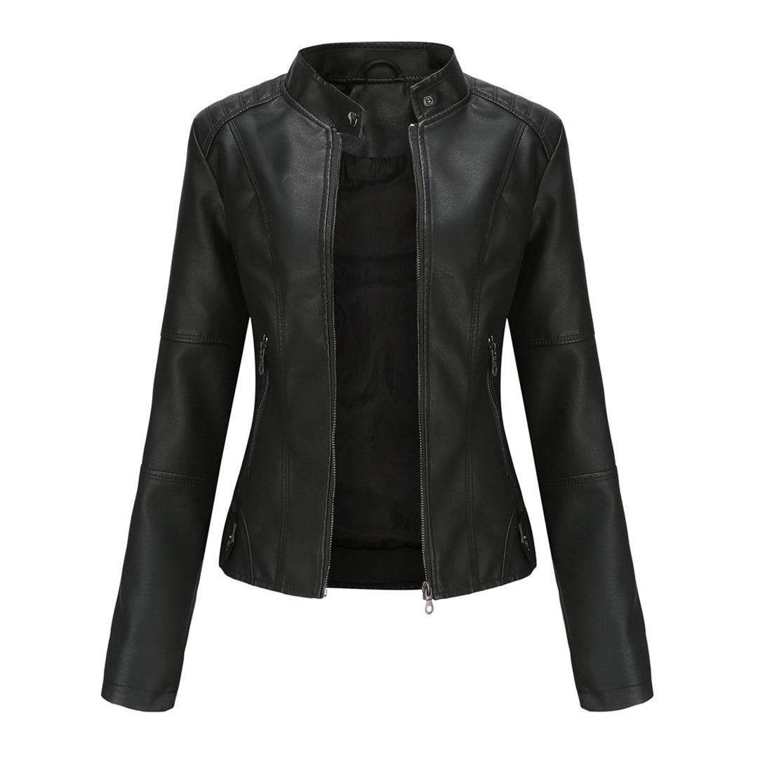 WW GLAM: Moderne Lederjacke für Damen