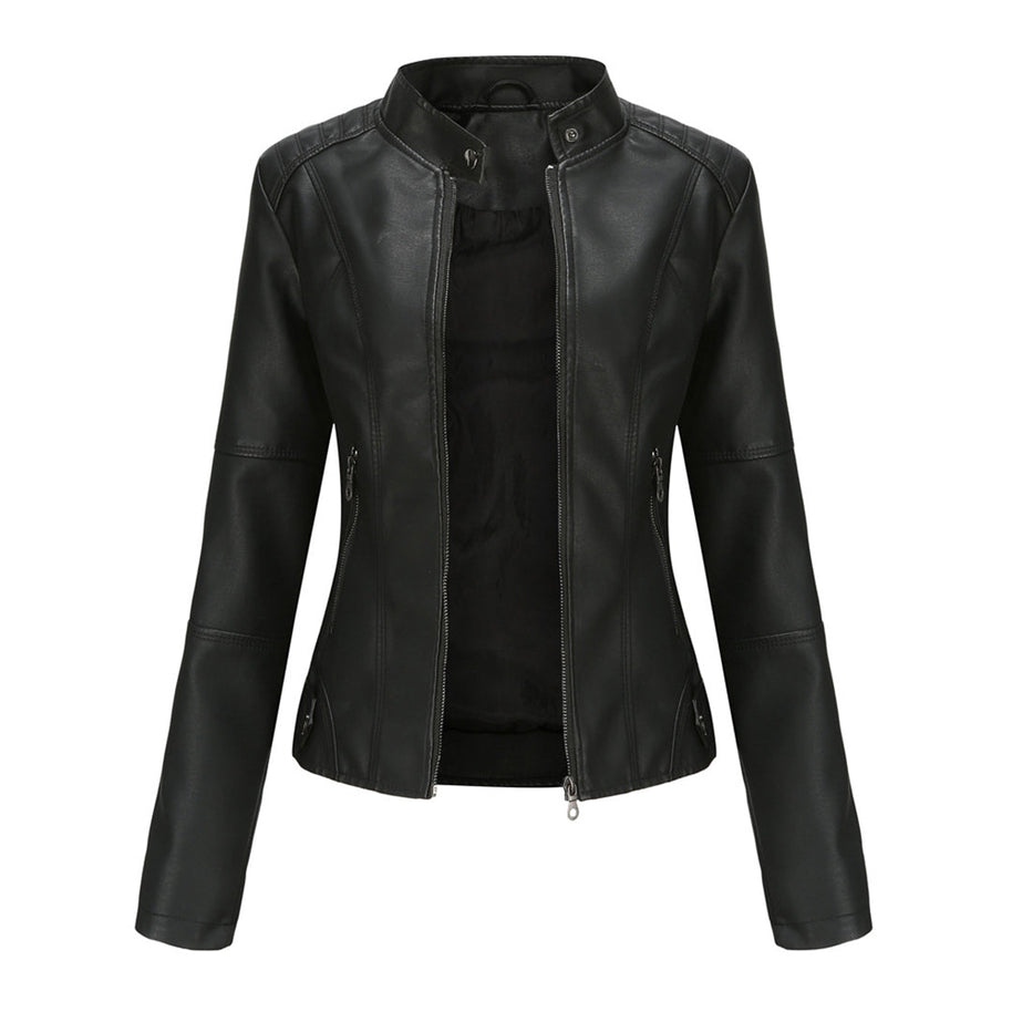 WW GLAM: Moderne Lederjacke für Damen