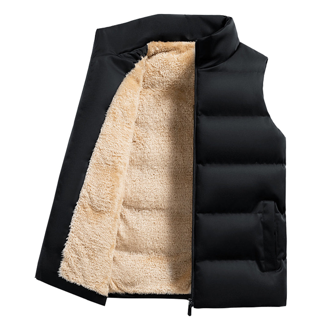 W&W Mode - Warm gefütterte Fleece-Weste