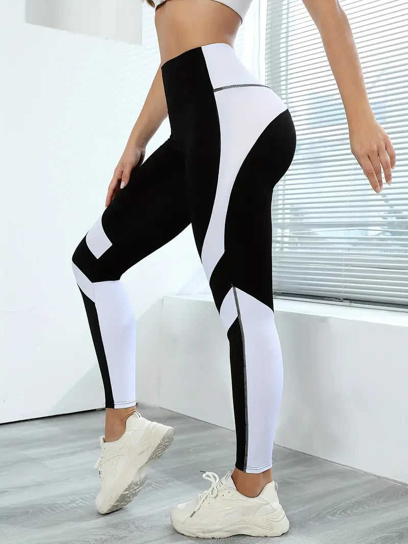 W&W Mode | Bunte Yogaleggings mit Hoher Taille