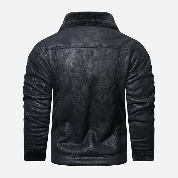 WW | Leder Pilotenjacke mit Weicher Fütterung Marinus