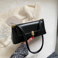 WW - Klassische Baguette-Schultertasche im Vintage-Stil
