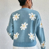 WW | mit Blumenmuster und langen Ärmeln Für Frauen