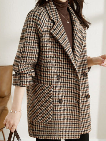 WW | Karierter Blazer Für Damen