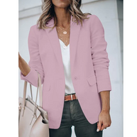 WW | Einreihiger Blazer Mit Klassischem Revers Für Frauen