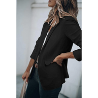 WW | Einreihiger Blazer Mit Klassischem Revers Für Frauen