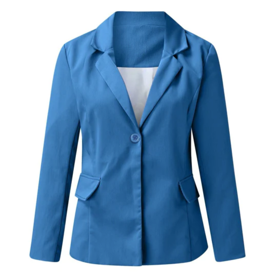 WW | Einreihiger Blazer Mit Klassischem Revers Für Frauen