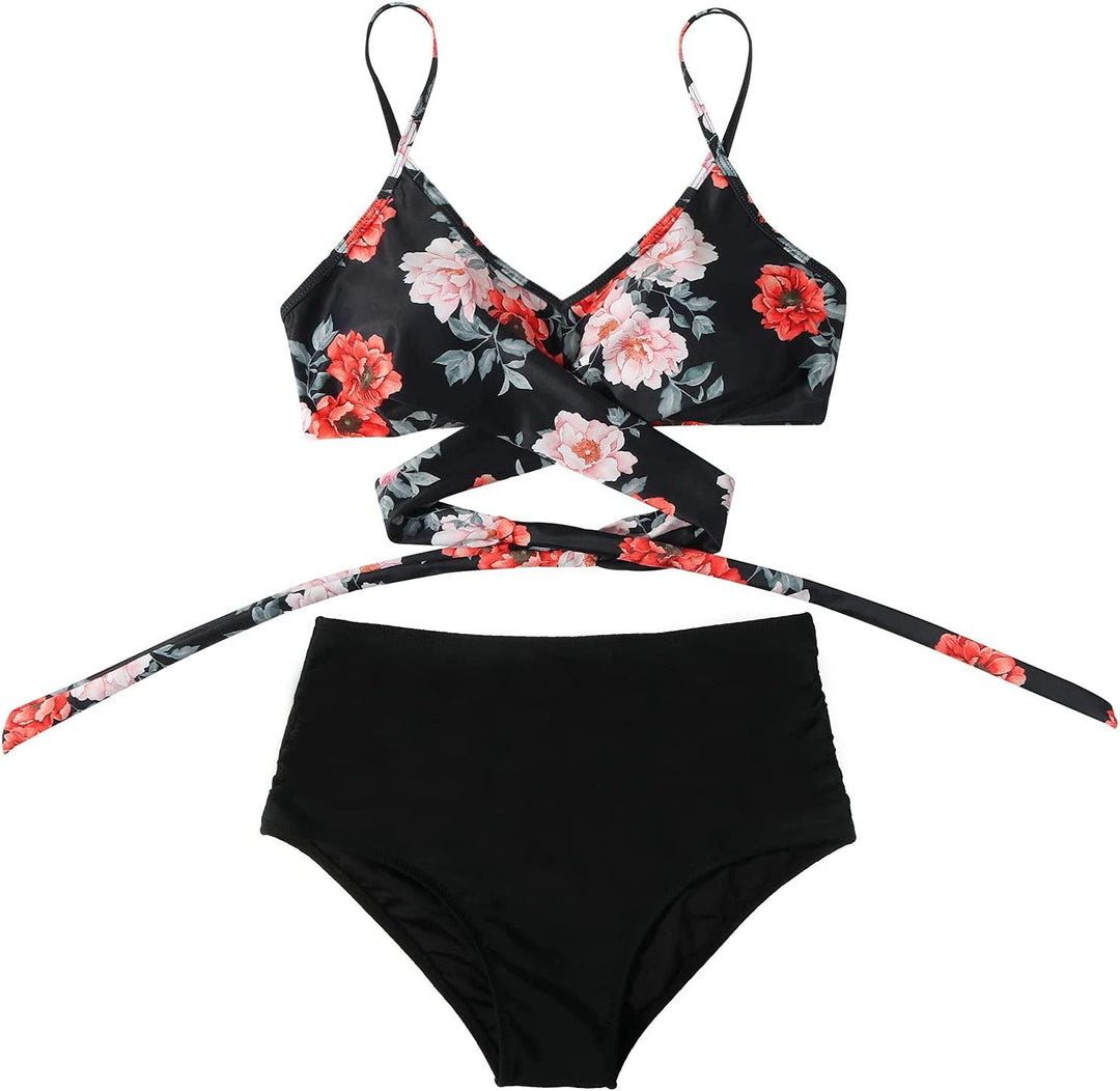 W&W Mode | Buntes High-Waist-Biki für Damen