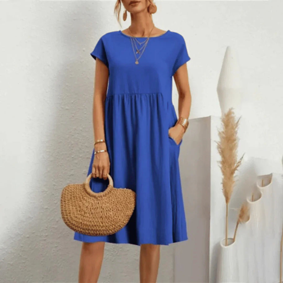 Sommerkleid aus Baumwolle