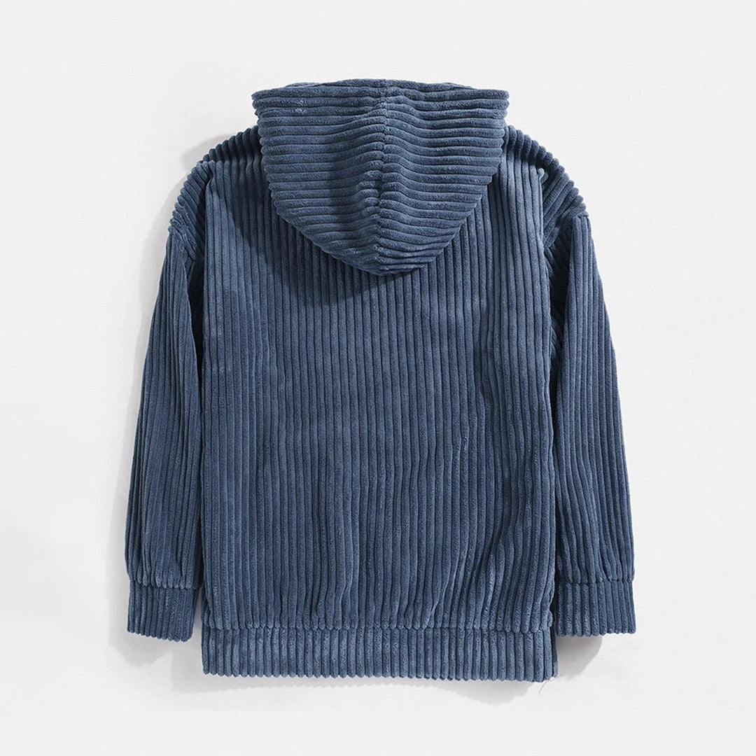 W&W Mode | Sweatshirt mit Kapuze aus Cord