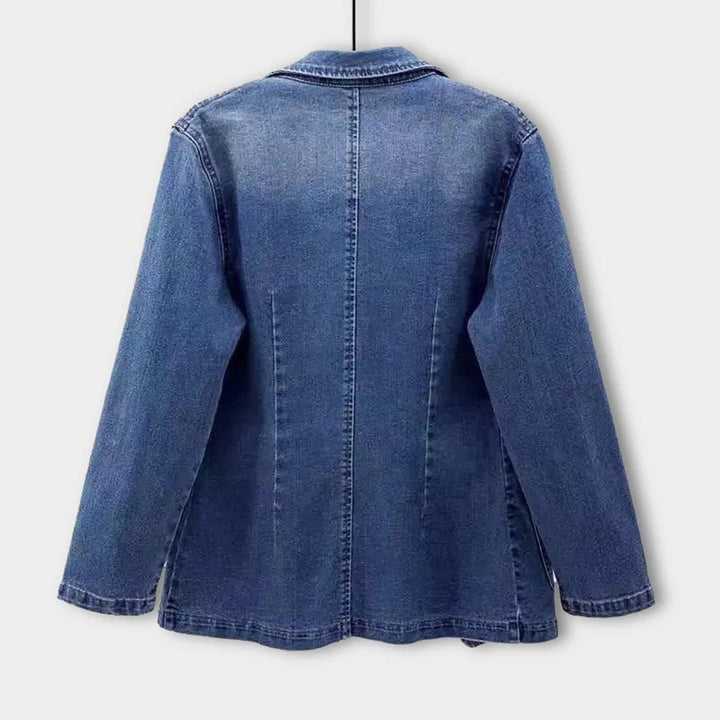 W&W Mode | Fit Denim Blazer Für Damen