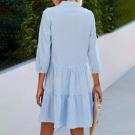 WW - Frauen Bequemes Sommerkleid