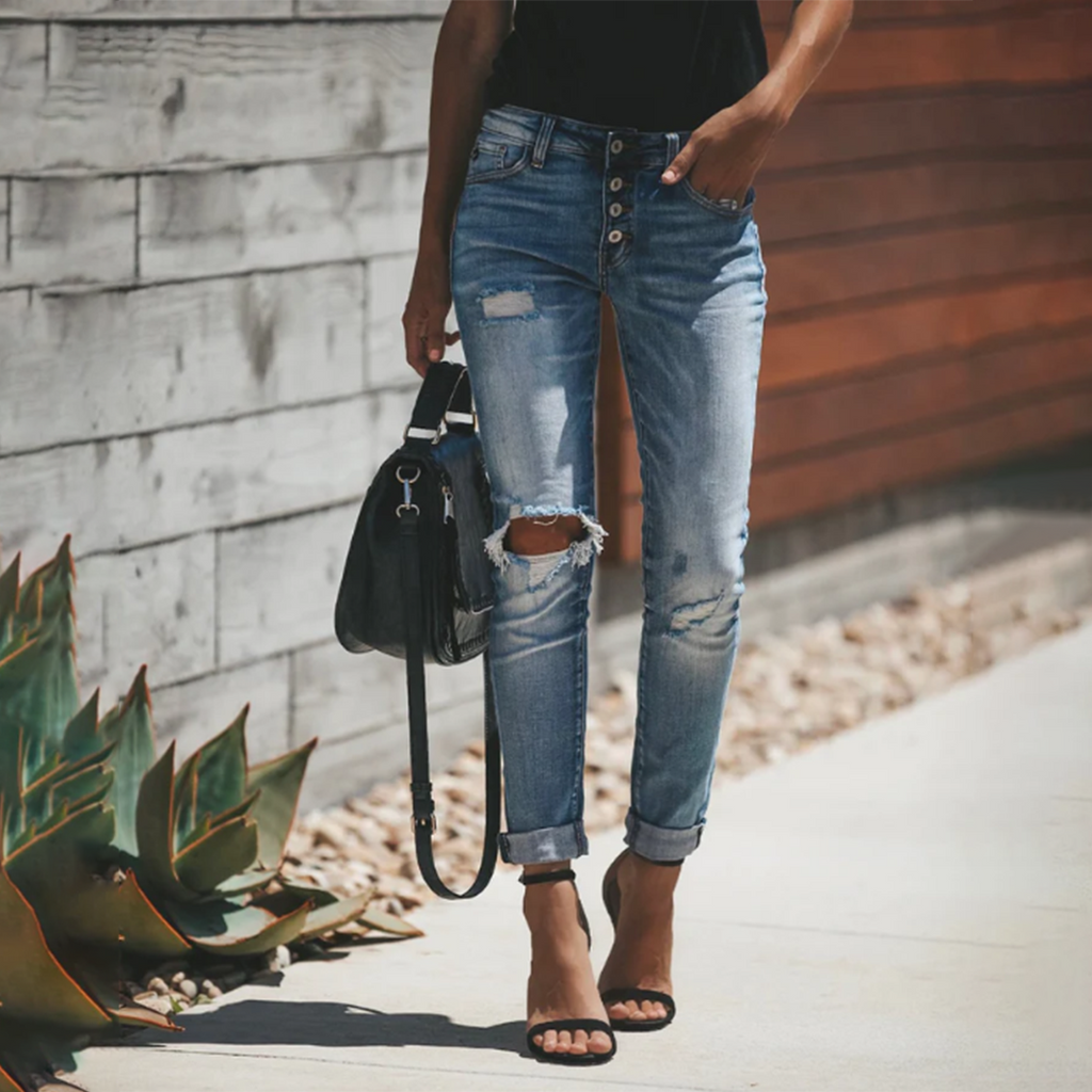 WW | Jeans Mit Rissen Für Damen