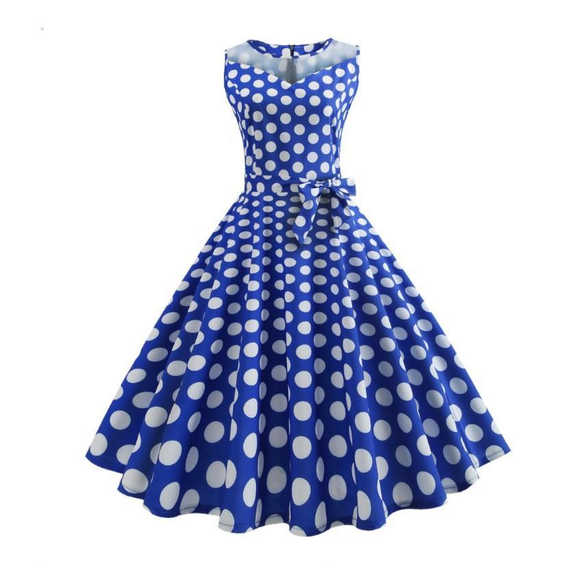 WW | Pop Trends Punkt Druck Kleid