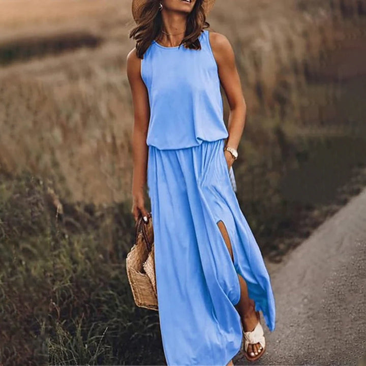 W&W Mode - Lässiges Sommerkleid mit Schlitz