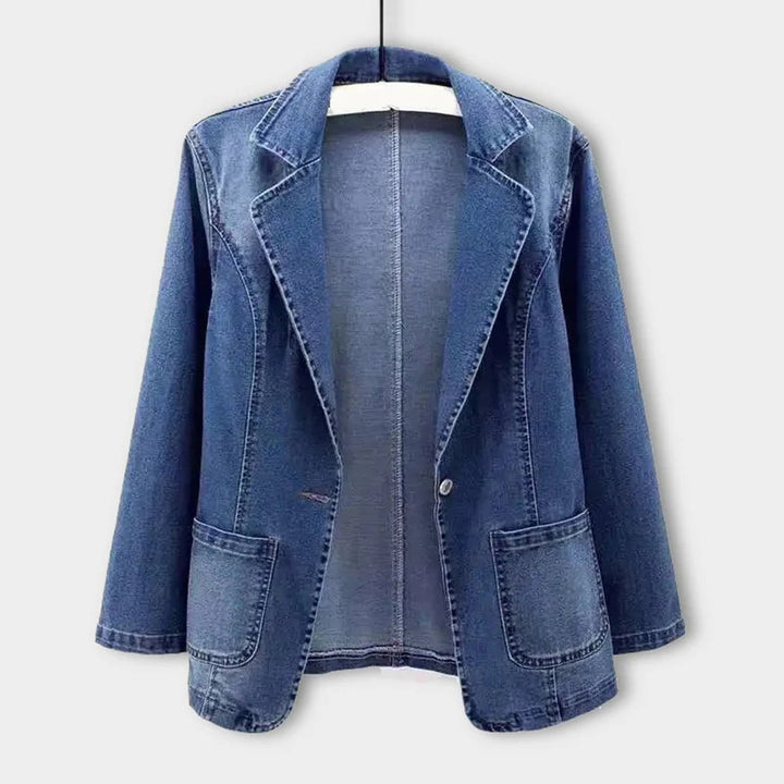 W&W Mode | Fit Denim Blazer Für Damen