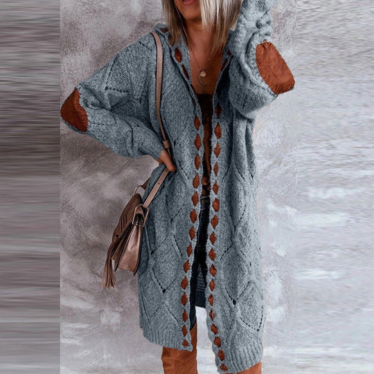 W&W Mode | Modische Strickjacke mit Kapuze