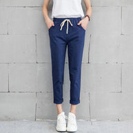 WW | Bequeme Damenhose in Schwarz, Khaki Und Blau