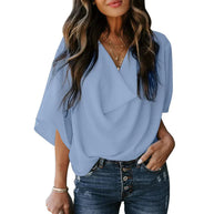 WW | Stylische Bluse mit Fledermausärmeln