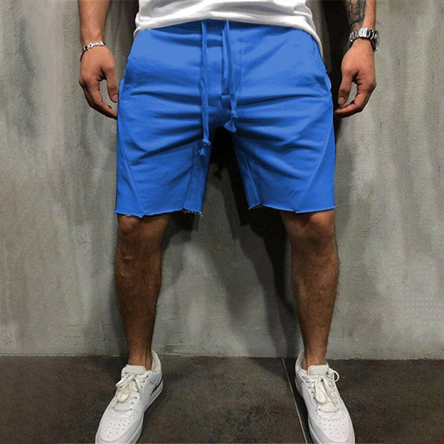 WW | Sportliche Kordelzug Sommershorts Für Herren