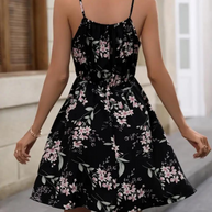 WW | Mini Spaghettiträger Sommerkleid Sonnenkleid
